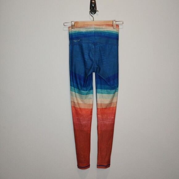 Niyama Sol Leggings Women's Activewear Sky + Sunset Pattern Size S - Picture 2 of 7